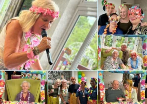 Hawaiian summer party