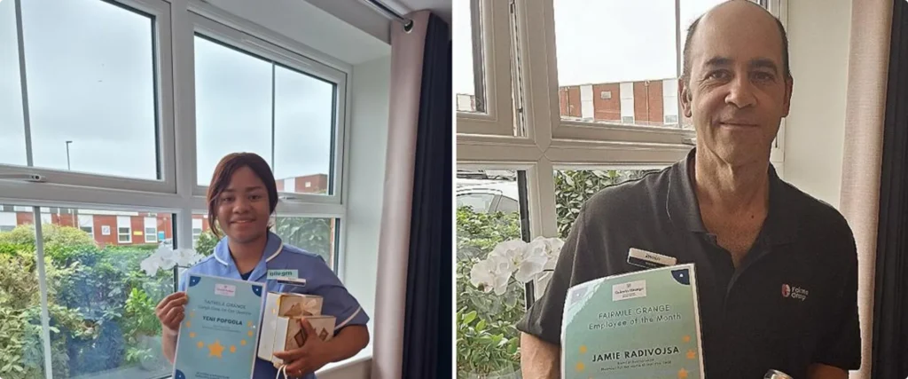 Employee of The Month at Fairmile