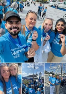 Memory walk's achievement