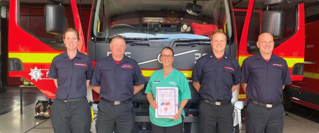 Rose Garden and Olive Tree House Celebrate Emergency Services Day
