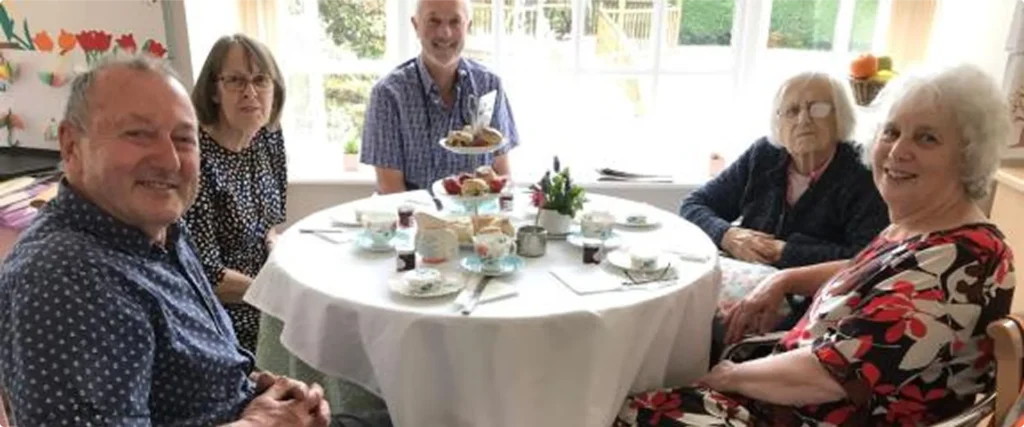 Scones, Sunshine, and Smiles at Cedar Lawn Nursing Home