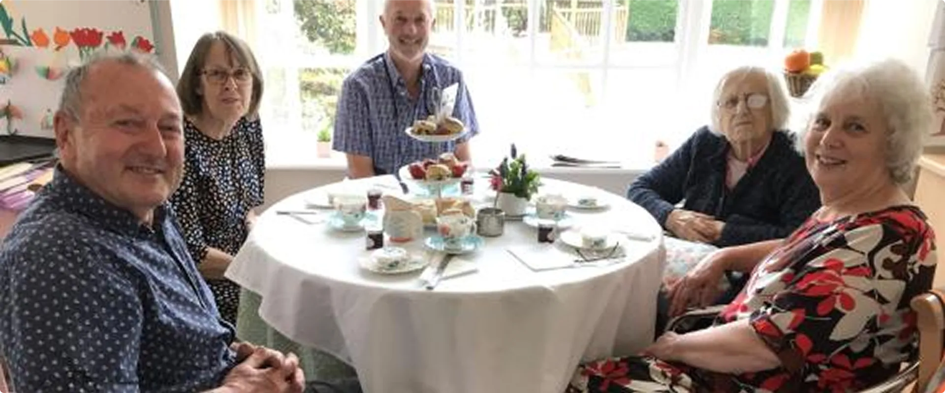 Scones, Sunshine, and Smiles at Cedar Lawn Nursing Home