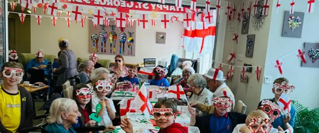 St George's Day at St Georges!