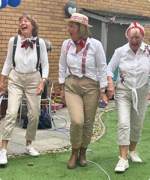 Celebration for VE day