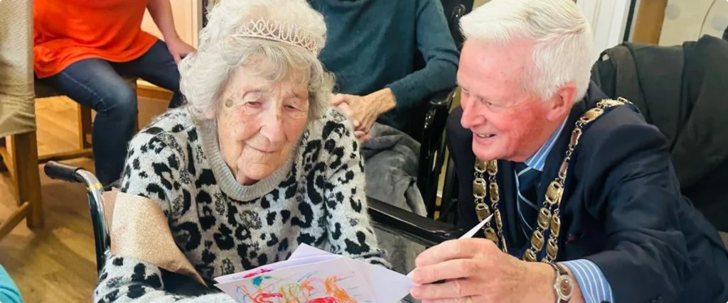 Weston super Mare Mayor Joins Birthday Celebrations
