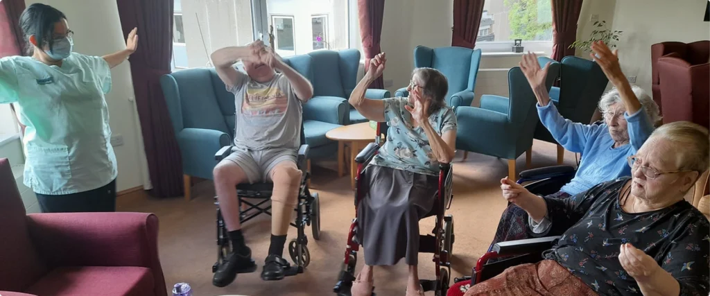 Allegra care home exercise