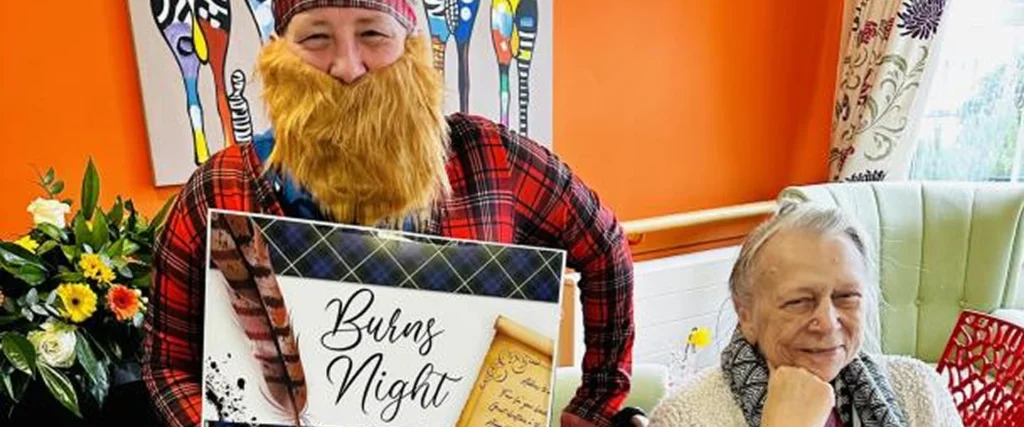 Burns night at St Georges