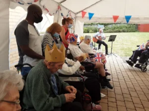 cherry blossom care home singing