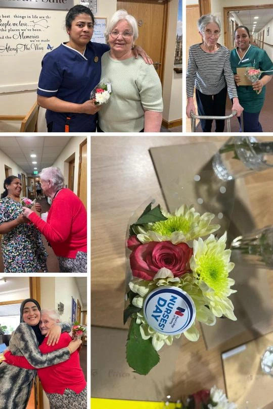 Cherry blossom celebrate international nurses day