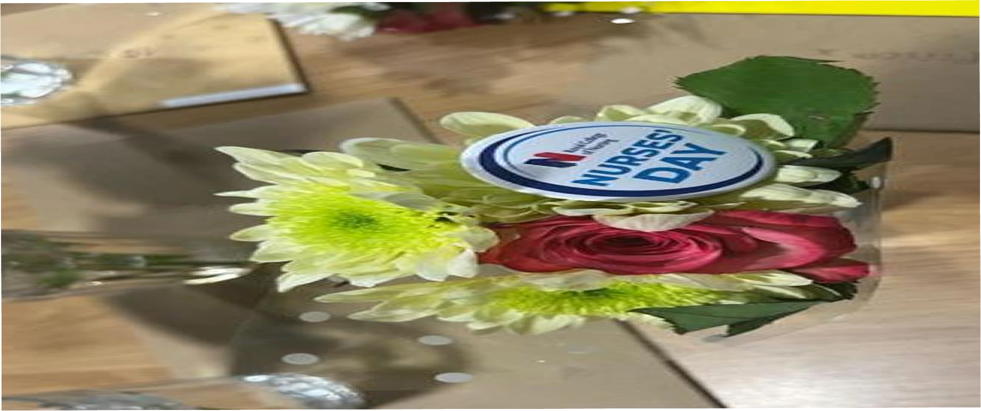 International nurses day at cherry blossom