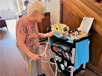 Residents care support at cedar
