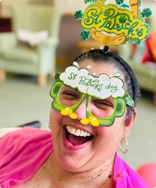 Action st patrick day at st georges