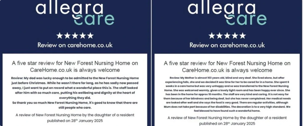 Two glowing reviews