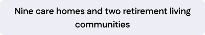 Allegra Care Homes and Retirement Living Communities Logo